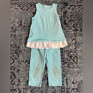 Crewcuts Girls Size 6 Matching Set
